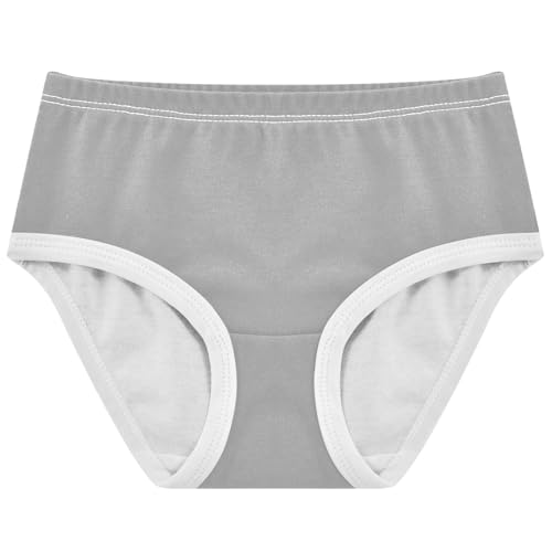 Joisal Deep Gray Toddler Underwear Floral 2t Cotton Panties for Girl Designer Kids Briefs Undies