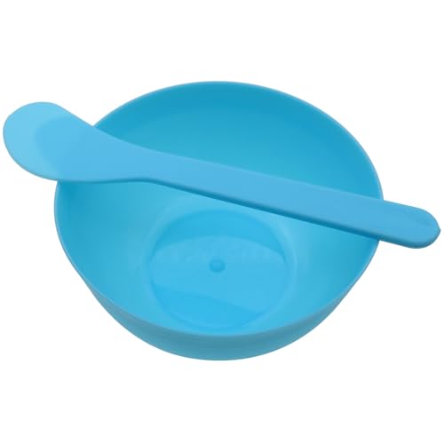 Set 8 Tazones y 8 Cucharas para Slime Azul miniatura 4