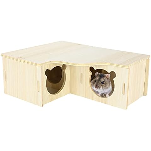 Jevnd Multi-Chamber Hamster House Maze Cover