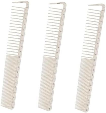 Amazon.com : Zhongcea 3-piece hair comb set - ruler measurement ...