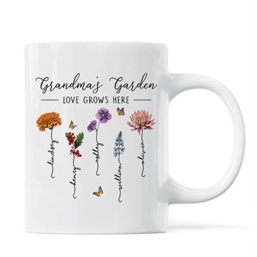 Taza de cerámica personalizada para Día de la Madre 11 oz miniatura 1