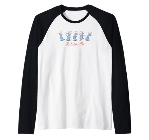Vêtement baseball Ratatouille Disney Pixar pull léger raglan Remy coupe confort unisexe