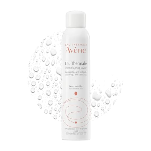Avène Thermal Spring Water, Soothing Calming Facial Mist Spray for Sensitive Skin, Soothes, Softens + Calms Skin, Formulated with Mineral & Biological Properties 10.1 Oz