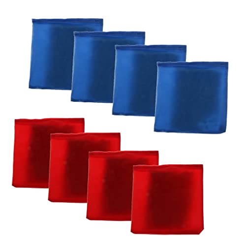 RNXRZANK 8pcs Weather Resistant Tossing Corn Hole Game Cornhole Bag with PVC Pellets
