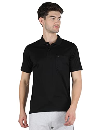 Image of Monte Carlo Mens White Plain Collar T-Shirt |22203606-1