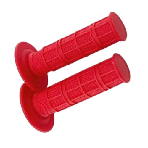 Poignées de moto anti-vibrations en caoutchouc souple pour un grip optimal sur pit bike 22mm