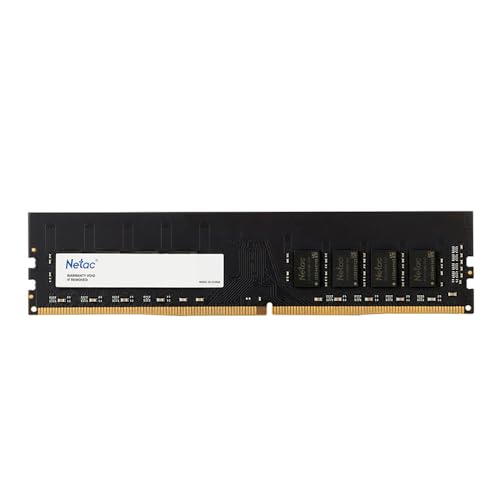 Image of Netac Basic DDR4 8GB 3200MHz Desktop RAM | CL16 PC4-25600 288-Pin UDIMM | 1.35V Non-ECC Unbuffered PC Memory Upgrade for Desktop Computers | 3 Years Warranty