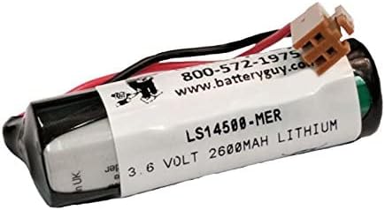 BatteryGuy COMP-203 Replacement 3.6V 2600mAh Lithium PLC Battery Brand Equivalent