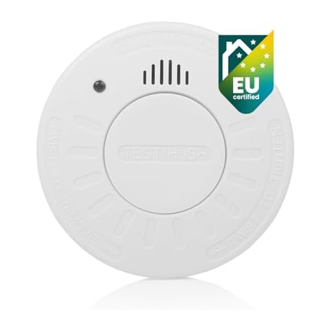 Smartwares Smoke Detector with 10-Year Battery Cover