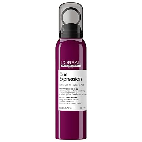 L'Oréal Professionnel | Drying Accelerator, With Heat Protection, For Curly & Coily Hair, Ultra-Fine Mist, Serie Expert Curl Expression, 150 ml Cover
