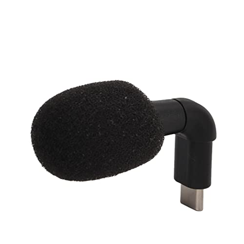 TYCIONG Mini Micrófono Omnidireccional con Enchufe Tipo C, ángulo de 90°, Micrófono Plug and Play para Videoconferencia, Teléfonos, como Se Muestran Las Imágenes