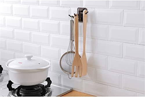 Gooffy Over Door Hooks Rotating Hook Wall Hook Hanger Wall Decor Hooks Clothes Coat Key Hanger Door Hook Bathroom Storage Shelf Hooks Hook #TOP4