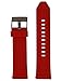 Produktbild Diesel Original Uhrband Wechselarmband LB-DZ4481 Ersatzband DZ4481 Kautschuk 24 mm Rot