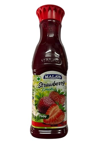 Image of Mala's Strawberry Crush, 750 Millilitre, Liquid (Pack of 2)