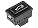 Jaronx Compatible with BMW Trunk Switch Assembly Rear Trunk Button Tailgate Release Switch 1' E81/E82, 2' F22/F23,3' E90/F30,4' F32,5' E60/F10/F11,6' E63/F12,7' F01/F02,X1 E84,X3 F25,Z4 E89/G29(Black)