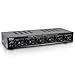6 Channel Speaker Selector Switch - Multi Zone A B Speaker Distribution Controller Box w/ Independent Audio Source Volume Control, Supports Home Theater Stereo Receiver System - Pyle PSLSW6