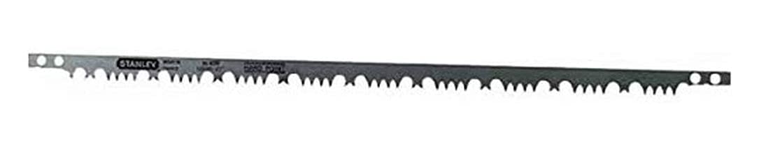 STANLEY 1-​15-​446 Lame De Scie À Buches Fabriquée En France - Denture Américaine - Traitement Hard Point - 610 Mm - Lame En Acier