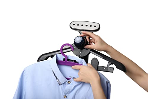 SALAV X3 Commercial Full-Sized Garment Steamer with Foot Pedals and Extra Large 3L Water Tank, 1800 watts… (Navy) by SALAV - Image 2
