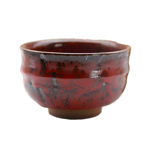 [赤なまこ]有田焼 抹茶碗(木箱付) UAU003-4