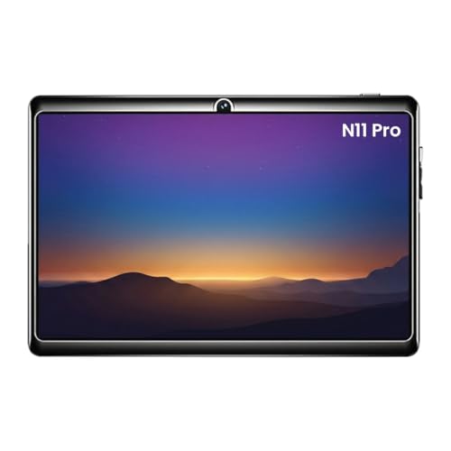 Image of IKALL N11 Pro - Android Wi-Fi Tablet, 2GB RAM, 16GB Storage, Wi-Fi Only | 3000mAh Battery | Dual Camera | Compact & Lightweight Tablet for Entertainment & Learning (Black)