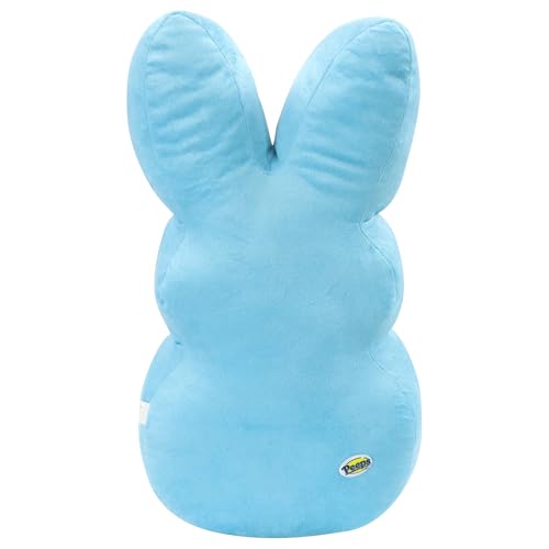 animal adventure  shaggy bunny peeps  15 collectible plush  blue emo bunny