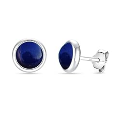 Blue Lapis Bezel Button