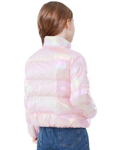 WULFUL Girl’s Winter Puffer Jacket Lightwight Warm Coat Short4
