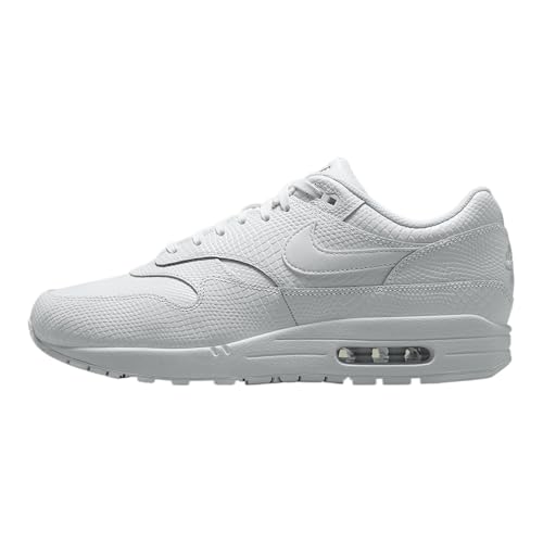 Nike Air Max 1 Premium Men's Shoes (HV1211-100, White/White/Pure Platinum/White)