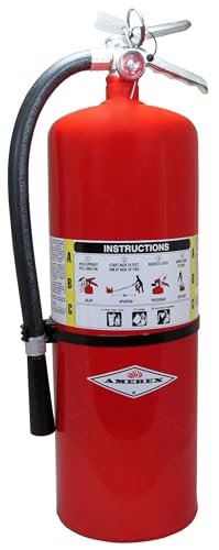 Amerex A411, 20 lb. ABC Dry Chemical Fire Extinguisher with Wall Bracket