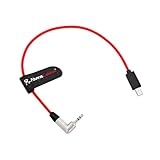 Alvin's Cables Tentacle Timecode Kabel für Sony FX3 | FX30 | A7S3 | A1 Kamera, Ultra-weiches 3,5mm TRS auf Micro USB Timecode Kabel für Tentacle SYNC E 35cm | 13,8"