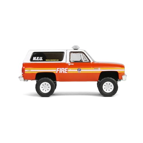 Camión 1/64 1987 GMC Jimmy FDNY M.E.U. miniatura 7