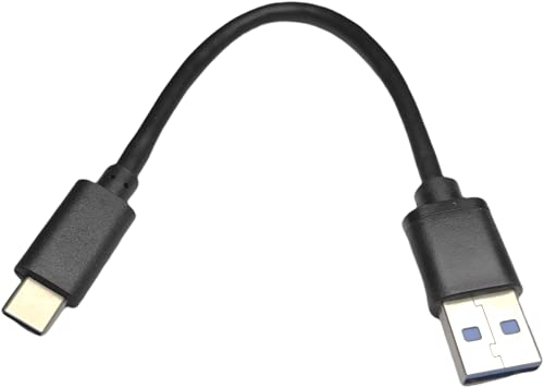 USB3.1ケーブル USB TypeC (オス)-USB A (オス) 0.15m 最大転送速度 10Gbps(Gen2) 最大出力 5V/3A