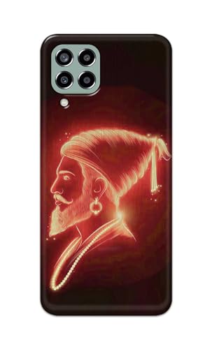 Image of PRINTFIDAA Printed Hard Back Cover Case for Samsung Galaxy M33 5G Back Cover (Chatrapati Shivaji Maharaj) -112