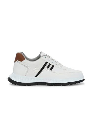 Image of STANPHORD Mens Velocity Casual Lace Up Sneakers Shoes Perfect for Training | Walking | Running | Sneakers | Stylish Outdoor Shoes | Daily & Occasion Wear | Smart & Trendy | Comfortable