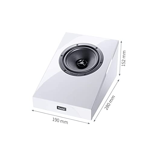 Magnat ATM 202 Blanc Enceintes Atmos (La Paire) - Les Beatles, Paul McCartney, John Lennon, RIngo Starr, George Harrison Magnat ATM 202 Blanc Enceintes Atmos (La Paire) – Image 4