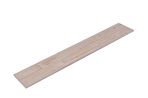 mywoodwall Non-Toxic DIY Wood Wall Paneling Brushed Grain Collection, Timeless Design, 100% FSC Certified Real Wood, Peel/Press Easy Installation, Antique White, 10.1sqf (7 Panels - 35-7/16" x 5-7/8")