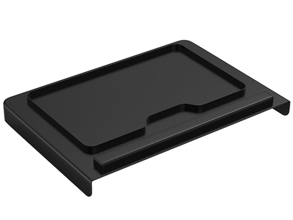 MOASKER GR101 Grill Plate Replacement Part for Ninja Sizzle Smokeless Indoor Grill & Griddle, 14'' Flat Top Grill Plate Parts for Ninja GR100 Series Electric Grill, GR101 Griddle Plate, Non-stick