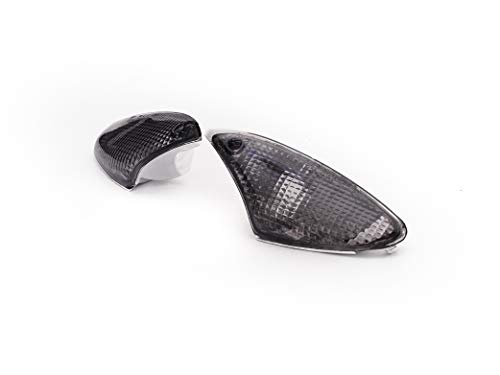 Front Turn Signal Idicator Blinker Light Lamp Lens Fit for BMW 2003-2005-2008 K1200S ;2004-2006 R1200S; K1300S 2007-2013-2014-2015 (Smoke)