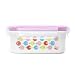 Innobaby Keepin' Fresh Stainless Bento Snack or Lunch Box with Lid for Kids and Toddlers. BPA Free. Pink Fish.