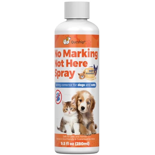 Qucship Dog Stay Away Spray - Reliable Not-Here Dog Spray for Effective Training - Stop Inappropriate Peeing with a Safe and Easy Solution-8oz