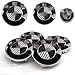 Produktbild GUOSHUFANG 7Teile Für BMW 82MM Emblem, Motorhaube Und Kofferraum Und Emblem 68MM Radkappen Und 45MM Lenkrad Emblem Für Die Meisten BMW E34 E36 E38 E60 E61 E65 E66 X3 X5 X6 5 7Modelle