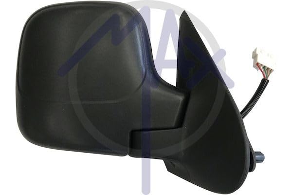 MAX MPG801-R Retrovisore Elettrico Convesso Termico Destro, Nero