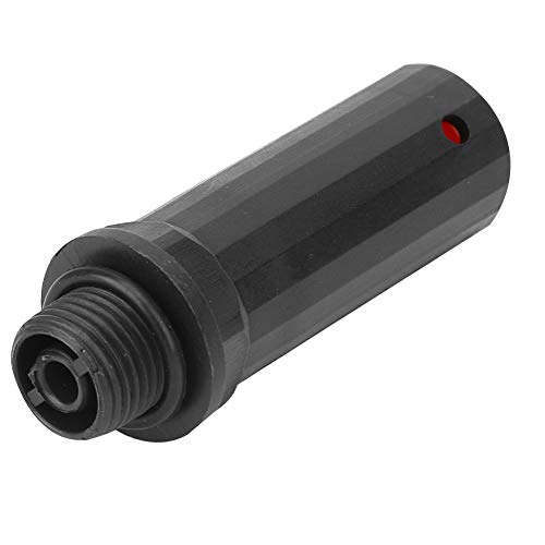 Air Compressor Breather,5Pcs Engineering Plastic Compressor Breathing Rod,15.5mm Professional Black Air Compressor Breather Nozzle Vent Cap for Pump Accessories - Image 2