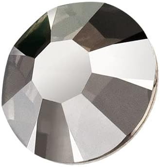 Miniatura 6 de 144 diamantes de imitación termoadhesivos SS20 (0.189in) Preciosa Maxima de cristal checo, parte trasera plana, topacio