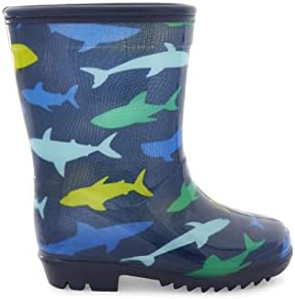 carter's Boy's Rocky Rain Boot, Navy, 8 Toddler | Image 1