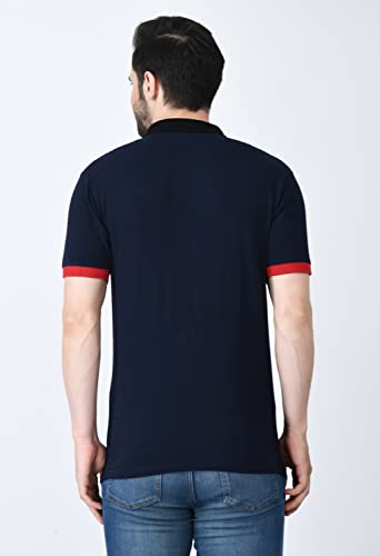 Image of Hero MotoCorp Unisex Polo Neck T-Shirt Midnight Blue