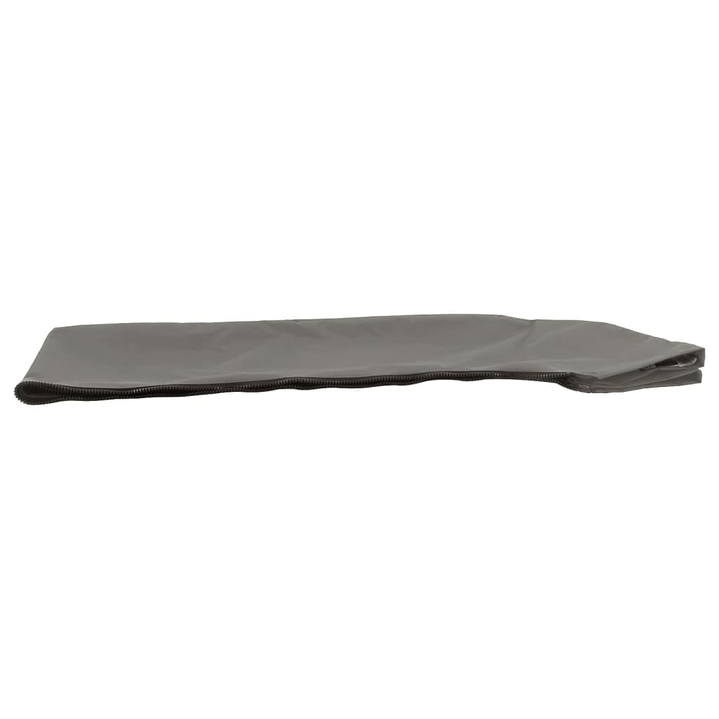 4-Bow Bimini-Top Grau 243x180x137 cm, 600D Polyester mit PU-Beschichtung, Aluminiumrahmen, Bootspersenning, Abdeckplane, Bootabdeckung, Regenschutz für Motorboot und Yacht