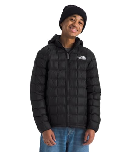 The North Face Boys ThermoBall Hooded Jacket M TNF Black