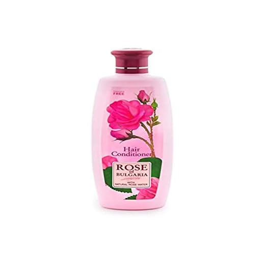 Biofresh Rose of Bulgaria Hair Conditioner with Rose Water for Depleted & Treated Hair, 330 ml,BF-RB-Cond330-1x