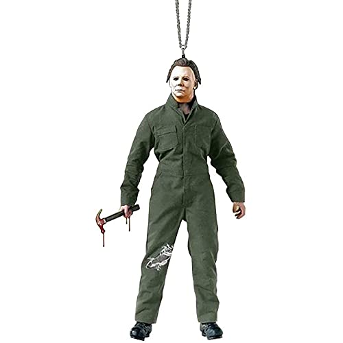 xiaomin Colgantes De Coche, Máscara De, Decoración De Terror Masculino, Carillones De Viento De Estilo Único Y Extraño En El Coche, Llavero Colgante Tridimensional De Resina Acrílica para